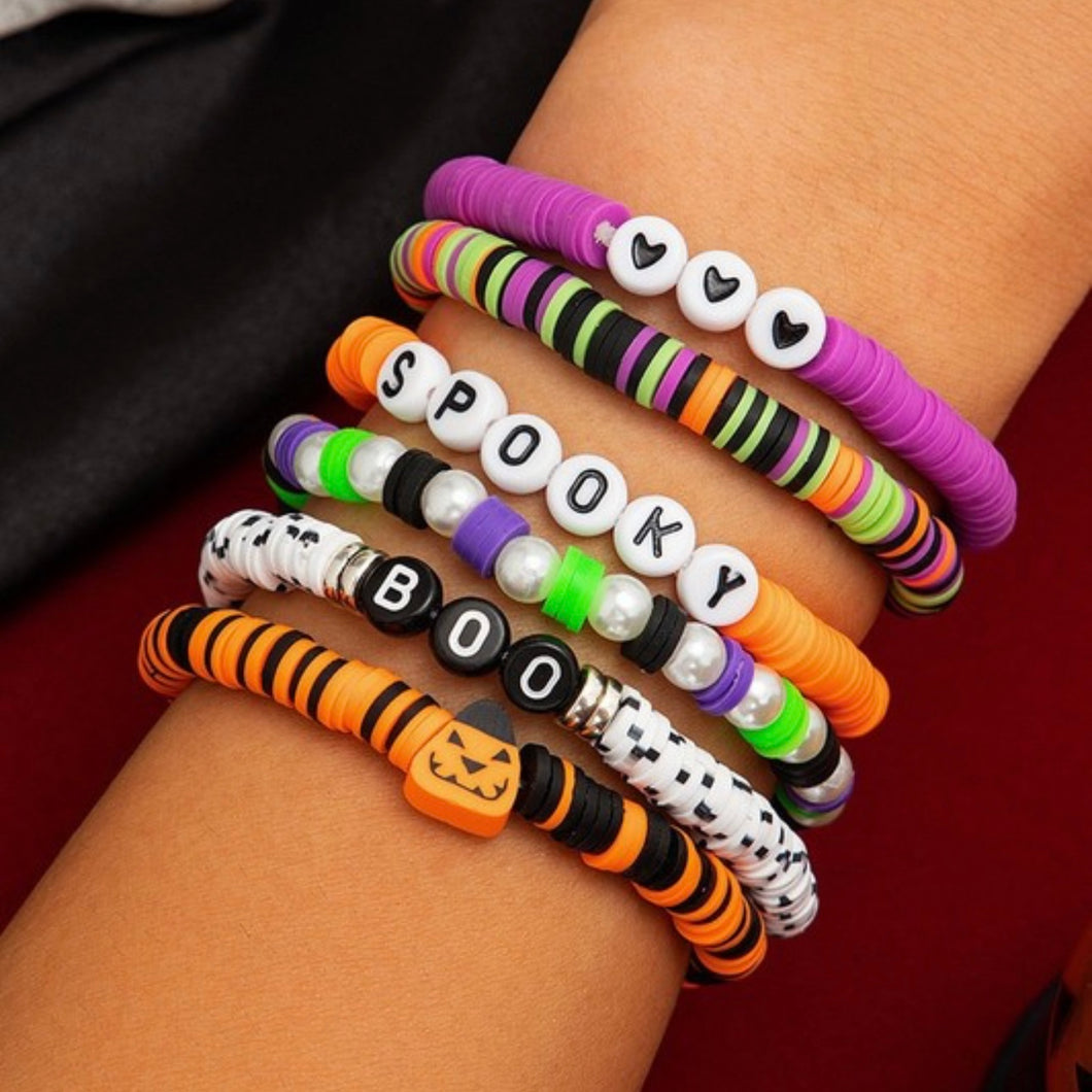 Spooky Bracelet Stack