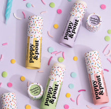 Load image into Gallery viewer, Poppy &amp; Pout - Birthday Confetti Cake Lip Balm
