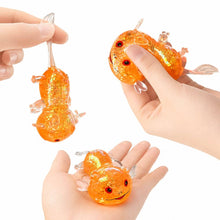 Load image into Gallery viewer, Glittered Axolotl Squishy
