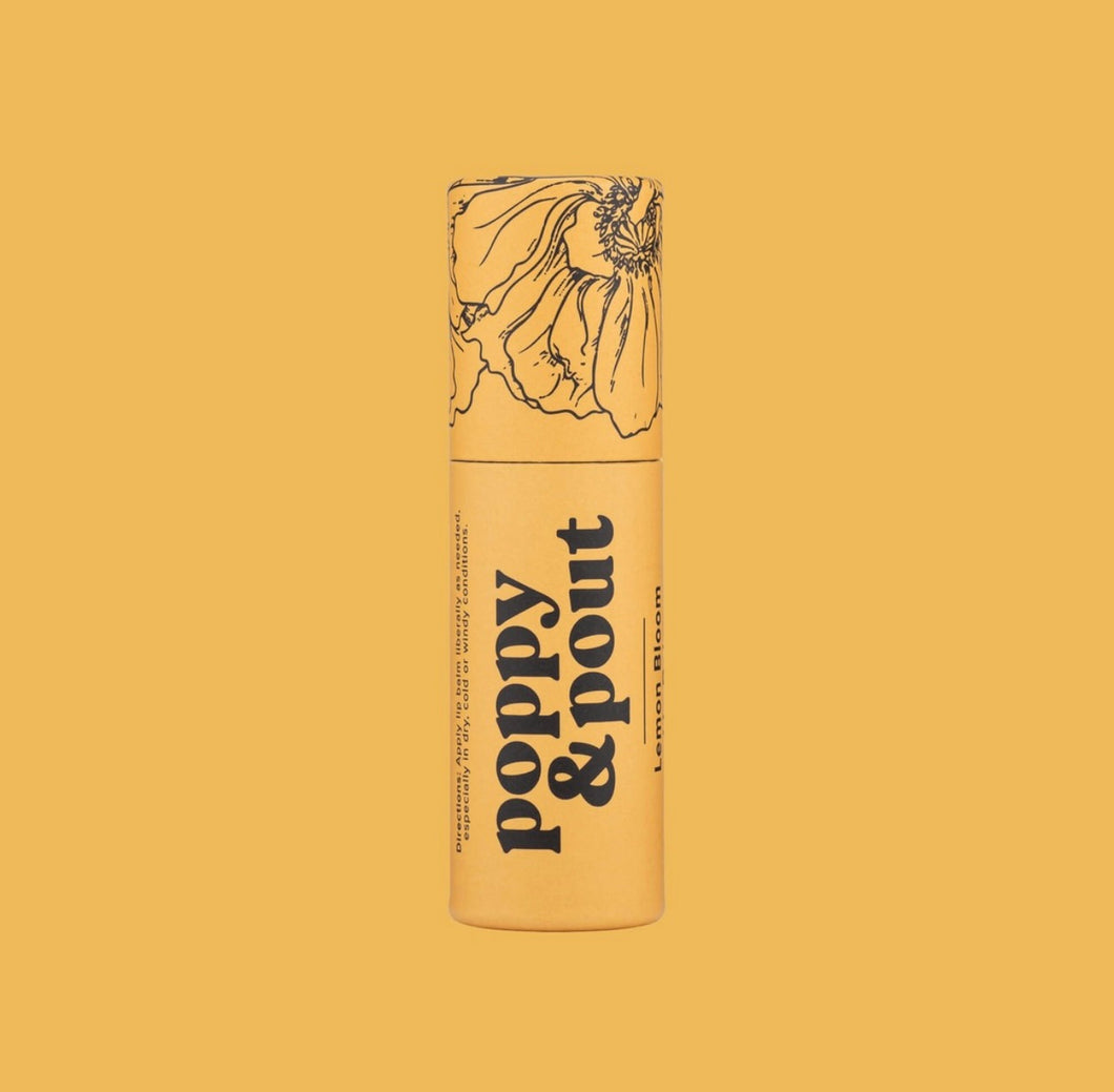 Poppy & Pout - Lemon Bloom Lip Balm