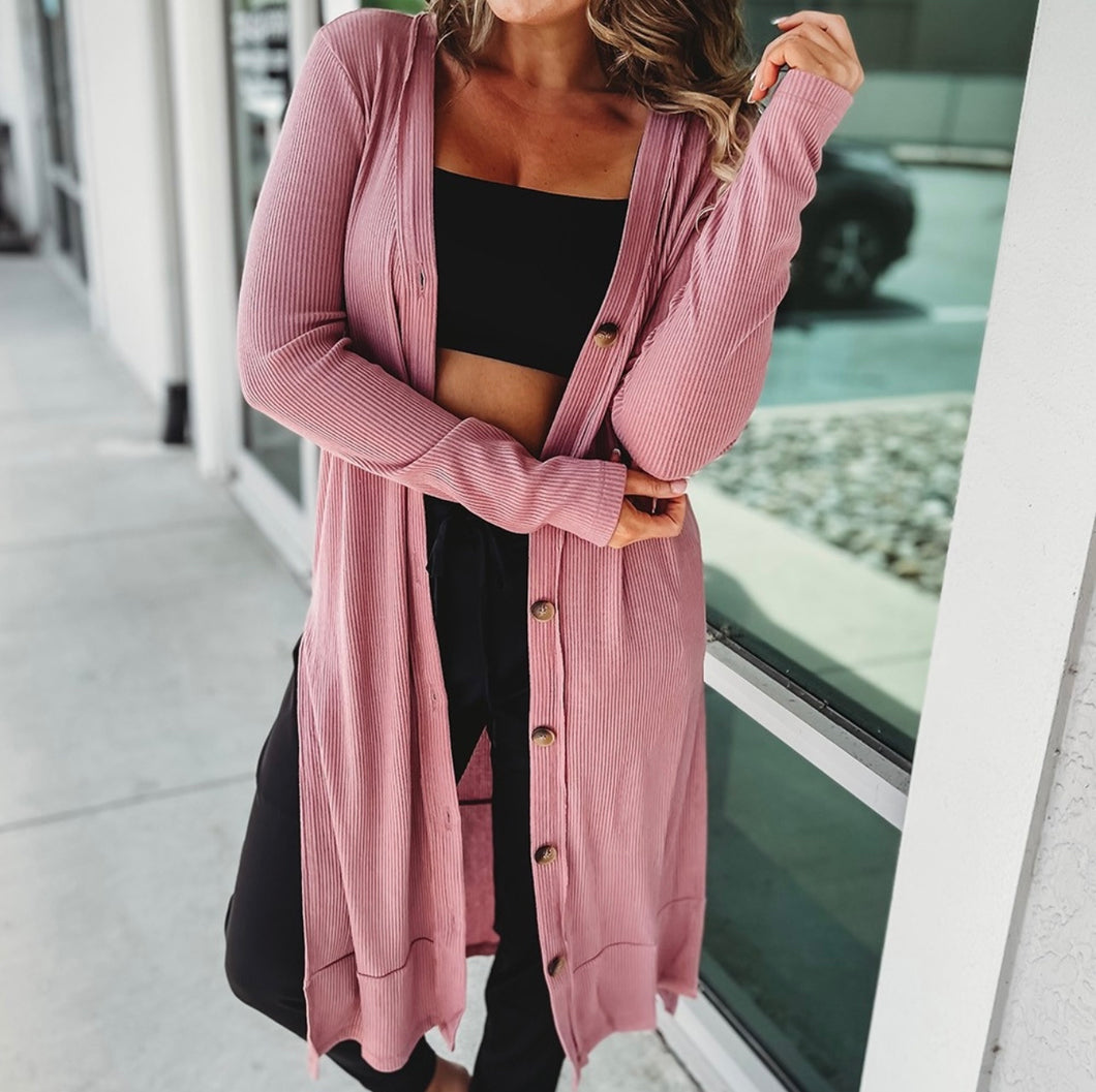 Kinsley Ribbed Cardigan