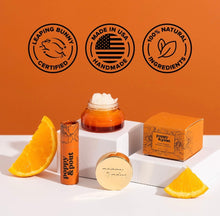 Load image into Gallery viewer, Poppy &amp; Pout - Orange Blossom Lip Balm
