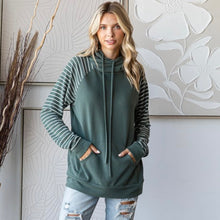 Load image into Gallery viewer, Kyla Stripe Hoodie
