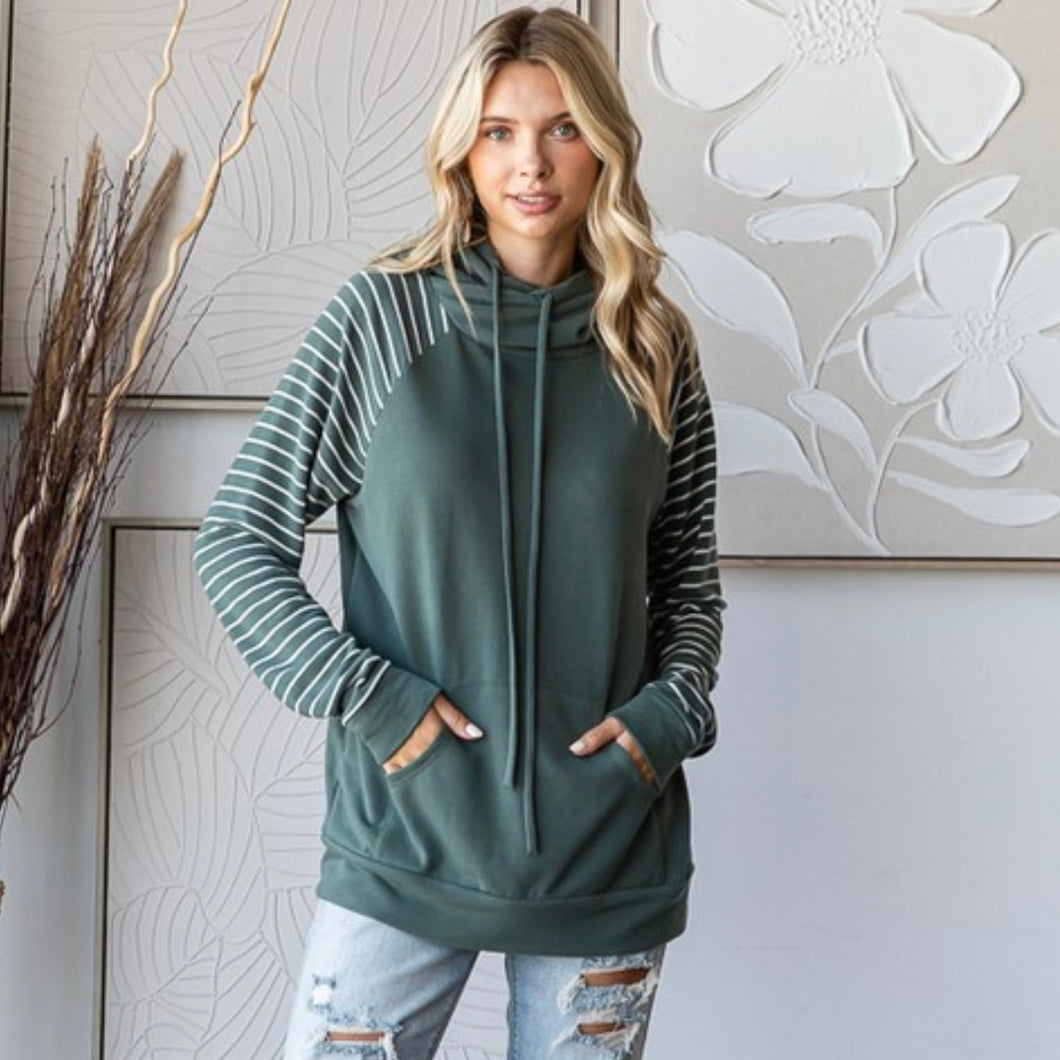 Kyla Stripe Hoodie