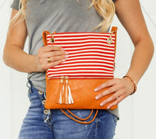 Load image into Gallery viewer, Emily Stripe Crossbody
