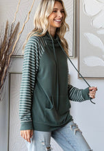Load image into Gallery viewer, Kyla Stripe Hoodie
