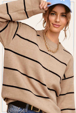 Load image into Gallery viewer, Palmer Stripe Sweater
