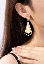 Load image into Gallery viewer, Hailey Two-tone Earrings
