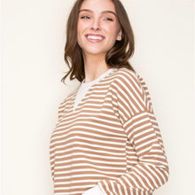 Load image into Gallery viewer, Monroe Stripe Top
