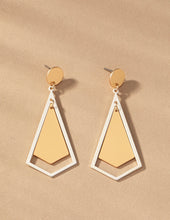 Load image into Gallery viewer, Hailey Two-tone Earrings
