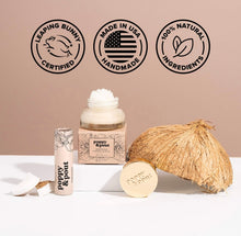 Load image into Gallery viewer, Poppy &amp; Pout - Island Coconut Lip Balm
