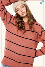 Load image into Gallery viewer, Madeline Stripe Sweater
