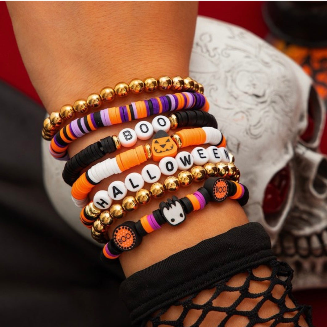 Halloween Bracelet Stack