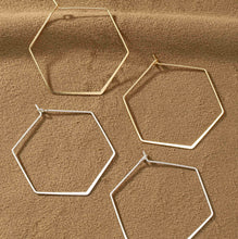 Load image into Gallery viewer, Sophia Hexagon Earrings
