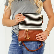 Load image into Gallery viewer, Emily Stripe Crossbody
