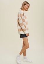 Load image into Gallery viewer, Dylan Checkered Sweater
