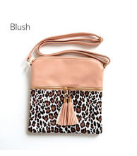 Load image into Gallery viewer, Adeline Leopard Crossbody Purse
