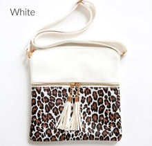 Load image into Gallery viewer, Adeline Leopard Crossbody Purse
