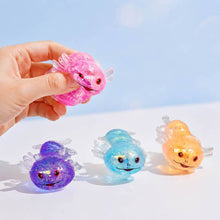 Load image into Gallery viewer, Glittered Axolotl Squishy
