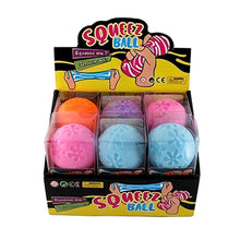 Load image into Gallery viewer, Smile Face Fuzzy Ball Squishy
