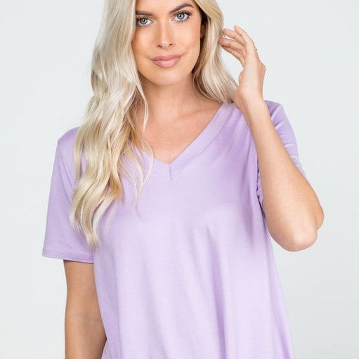 Lilac Butter Soft Tee