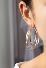 Load image into Gallery viewer, Intertwined Hoop Earrings
