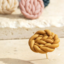 Load image into Gallery viewer, Braided Clay Earrings
