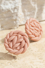 Load image into Gallery viewer, Braided Clay Earrings
