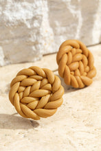 Load image into Gallery viewer, Braided Clay Earrings
