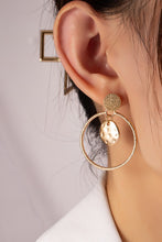 Load image into Gallery viewer, Sandblasted Hoop Earrings
