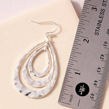 Load image into Gallery viewer, Layered Tear Drop Earrings
