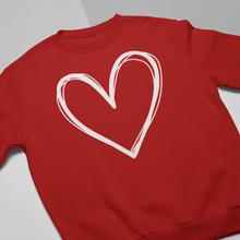 Load image into Gallery viewer, Messy Heart Sweatshirt
