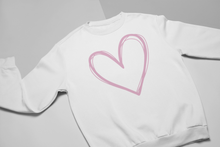 Load image into Gallery viewer, Messy Heart Sweatshirt

