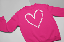 Load image into Gallery viewer, Messy Heart Sweatshirt
