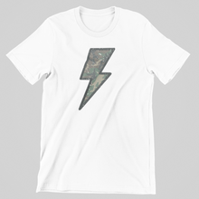 Load image into Gallery viewer, Camo Bolt Graphic Tee
