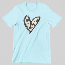 Load image into Gallery viewer, Cowhide Heart Graphic Tee
