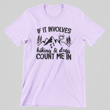 Load image into Gallery viewer, Dogs &amp; Hiking Graphic Tee
