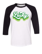 Load image into Gallery viewer, Retro Lucky Graphic Tee
